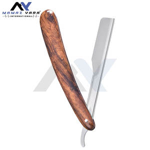 Rasoir de Barbier Professionnel à Lame Coulissante avec Manche en Bois de Qualité Supérieure, Personnalisable avec Logo, pour Salon de Coiffure - Product Image 5