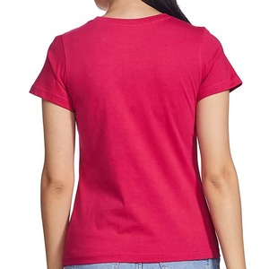 Breathable Low Price Short Sleeve Women T Shirt Factory Made Breathable <b>Material</b> Adult Size Women T Shirt - Product Image 5