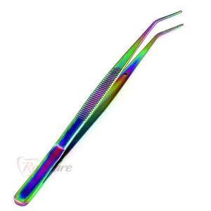 Kit de Exploración Dental Básico Shuja Surgico SS-CF-0212, Manual, Certificado CE, Instrumentos de Implante Reutilizables de Acero Inoxidable Arcoíris - Product Image 5