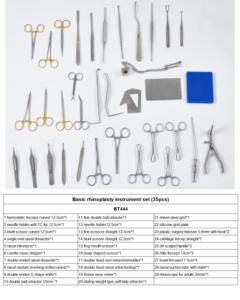 Juego de Instrumentos para Tornillos Canulados, Herramientas Reutilizables de Acero Inoxidable Ortopédico para Uso Veterinario, Septoplastia Nasal, Rinoplastia, ORL - Product Image 3