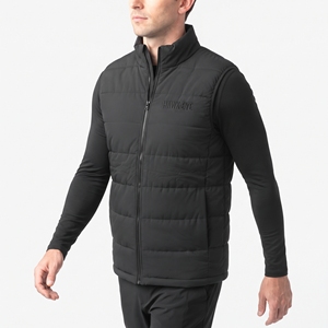 Gilet matelassé léger pour homme, veste sans manches chaude pour l'hiver, veste isolante pour l'extérieur, vêtement décontracté - Product Image 4