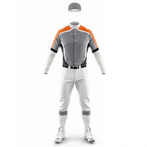 Tenues de sport pour baseball et softball, kits uniformes à séchage rapide, antibactériens, faible MOQ, design personnalisé, uniformes de softball, kits de baseball - Product Image 2