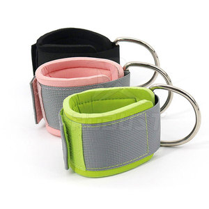 สายรัดข้อเท้าหนังแบบกำหนดเองสำหรับการออกกำลังกายขา-กันลื่น เป็นมิตรกับสิ่งแวดล้อม และระบายอากาศได้ดี |   อุปกรณ์ออกกำลังกายสำหรับทุกเพศ - Product Image 1