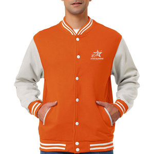 Lightweight Breathable Canvas Stand Windproof Casual Plain Dyed Winter <b>Jacket</b> Custom Made New Style Letterman <b>Jacket</b> Men Made - Product Image 1