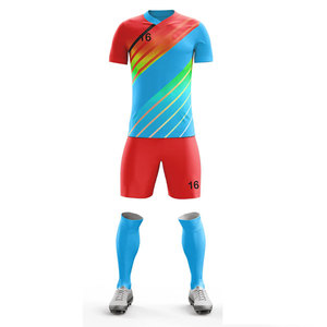 Design Your Own <b>Soccer</b> Wear Uniform Kits Men's Fully Sublimated Multi Color Practice Wear Rugby Uniform Kits For Summer Wear - Product Image 6