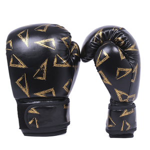 Shock Absorbing Multi-Layer <b>Foam</b> Boxing Gloves Strike Protection Ergonomic Design Hook and Loop Closure Sparring Boxing Gloves - Product Image 4