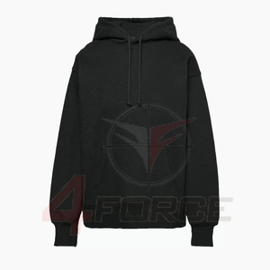 Sudadera con capucha de algodón para mujer de talla grande de alta calidad, logotipo personalizado, ligero, hombro caído, grueso, cálido, transpirable, estilo callejero - Product Image 6