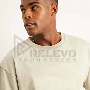 Camiseta de Algodón Premium de 240 GSM para Hombre, Tejido Suave y Transpirable, Corte Holgado, Estilo Casual Urbano, Alta Calidad - Product Image 6