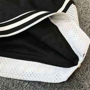 Shorts de basket-ball respirants en maille pour l'entraînement, tissu doux, coupe décontractée - Product Image 5