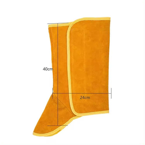 Couvre-chaussures de soudage personnalisables avec embout en acier, fermeture à sangle, anti-étincelles, résistants à la chaleur et antidérapants - Product Image 3