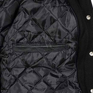 Vente flash sur les vestes personnalisées, vestes Lettermen avec logo personnalisé, coupe classique, veste d'hiver coupe classique, fabriquée au Pakistan - Product Image 6