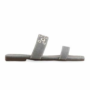 Femme Gris CL1881 Mode Fourrure pour Pantoufles Casual Slip-On Design - Product Image 4