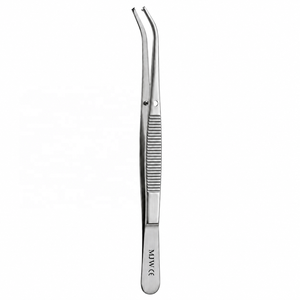 Pinzas Curvas Semken Taylor 1x2 Dientes para Tejidos - Acero Inoxidable - Pinzas Quirúrgicas para Agarrar Tejidos de Uso Médico - Product Image 5