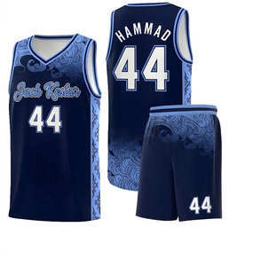 Maillot de basket-ball 100 % polyester fabriqué au Pakistan, sublimé, couleur personnalisée, séchage rapide, abordable - Product Image 2