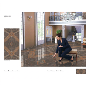 กระเบื้องแผ่นใหญ่ Vistaar Jumbo Sintered Stone ขนาด 1200x2400 มม. สี Paradise Grey สำหรับตกแต่งบ้านหรูหรา ห้องนอน ห้องรับประทานอาหาร ผนังภายนอก พื้นภายใน - Product Image 5