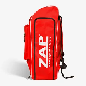 Best Selling ZAP <b>Star</b> Junior Cricket Bag | <b>Light</b> Weight Modern Waterproof Kit Backpack with Helmet & Leg Guard Storage - Product Image 2