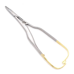 Instrumento Médico de Alta Calidad, Portaagujas de Acero Inoxidable de 16 cm, Portaagujas Arruga TC de Primera Calidad - Product Image 1