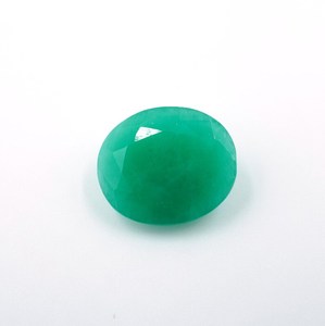 HAYAAT GEMS - Gema de Esmeralda Ovalada Facetada Verde Natural de 8.50 Quilates para Joyería, Procedente de Rajasthan - Product Image 4