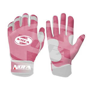 Guantes de Béisbol/Sóftbol Acolchados de Cuero Antideslizantes y Ambidiestros de Nofa Industries para Adultos, Profesionales, Hombres y Mujeres, con Hebilla Personalizada - Product Image 1