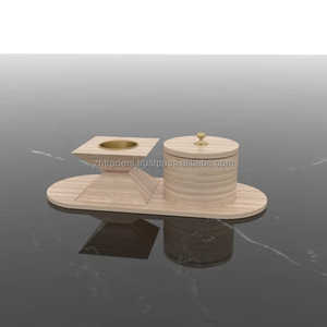 High Quality Handmade <b>Wooden</b> Bakhoor <b>Burner</b> Luxury Arabic Incense Holder <b>for</b> Ramadan Kareem and Eid Mubarak Gifts - Product Image 3