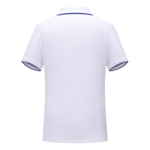 เสื้อโปโลชาย เสื้อโปโลฤดูร้อน โพลีเอสเตอร์ สีพื้น 8 สี ระบายอากาศได้ดี พรีเมียม แขนสั้น คอตั้ง เสื้อลำลอง - Product Image 1