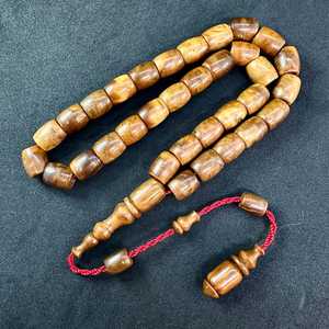 Tasbih en bois Mala Calm, perles de prière artisanales pour la méditation, la relaxation, la pratique spirituelle, cadeau tendance, perle de prière Tasbih - Product Image 5
