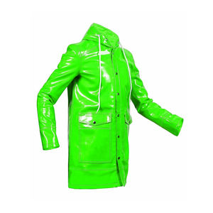 Impermeable para Hombre, Resistente a la Lluvia, de PVC, con Protección, Estilo Urbano, con Logotipo Frontal Personalizado - Product Image 5