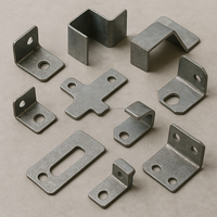 Pièces de profil découpées au laser en acier inoxydable 100% de qualité industrielle de haute qualité 10mm d'épaisseur Fabrication de tôle noire/zinc