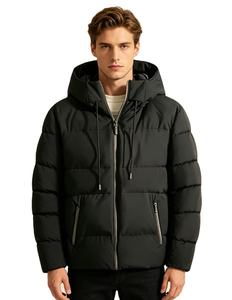 Vestes d'hiver chaudes pour hommes, vêtements d'extérieur rembourrés sur mesure, service de fourniture en gros d'usine - Product Image 1