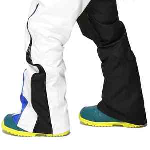 Pantalones de Nieve Premium Térmicos Impermeables 10.000mm, Holgados, Transpirables, Ecológicos, de Secado Rápido, Unisex, de Pierna Ancha para Esquí - Product Image 5