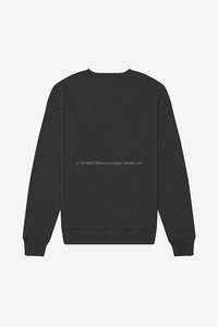 Hanes Originals sweat unisexe vêtement teint col rond à manches longues Hanes hommes ultime coton sweat à col rond - Product Image 2