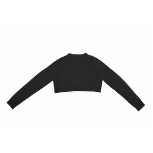 OEM Custom Made ODM OEM Cardigan à la mode pour femmes, pull en tricot à manches longues et col en V - Product Image 3