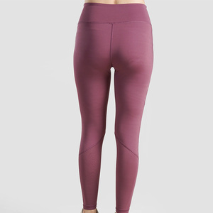Leggings de yoga taille haute unis pour femme, effet ventre plat, avec taille élastique, anti-transpiration et extensibles dans les quatre sens - Product Image 2