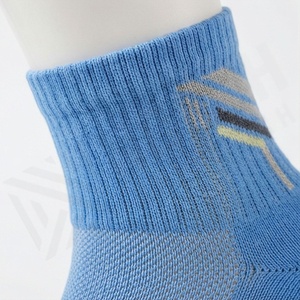 Blue Crew <b>Socks</b> Breathable Polyester Spandex <b>Running</b> Athletic Solid Color Adults Summer Knitted Sport <b>Socks</b> - Product Image 4