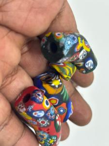 Conifer Handcrafted Millefiori Glass Beads Assorted <b>Floral</b> Pattern Lampwork Beads <b>Box</b> for Jewelry Making Crafts Necklace - Product Image 2