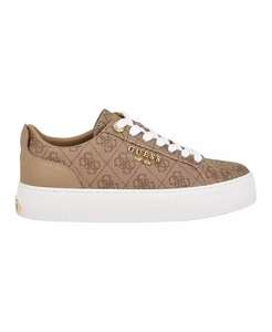 Genza Platform Lace Up Round Toe Sneakers para Mujer | GUESS - Product Image 2