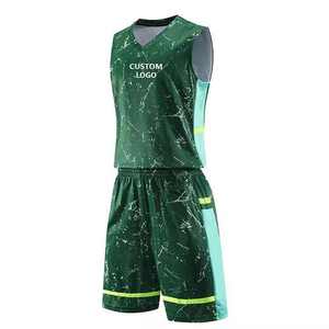 Custom Team Name Basketball Uniforms Customized Design Wholesale Good Quality Quick Dry 100% Polyester Basketball Uniforms <b>sets</b> - Product Image 4