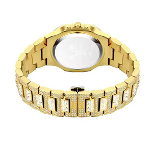 Reloj de Diamantes Moissanite Galaxy Shine para Hombre, Elegante, con Cristales, Analógico de Cuarzo, Moderno, de Lujo, de Primera Calidad - Product Image 2