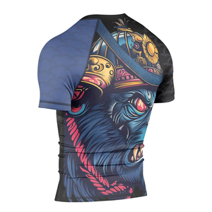 Camiseta Deportiva de Compresión para Hombre de Alta Calidad, Personalizada, de Secado Rápido, con Estampado por Sublimación, Fabricante OEM de Pakistán - Product Image 6