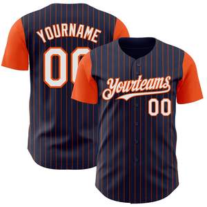 Maillots de baseball personnalisés OEM pour équipes - 100 % polyester, impression par transfert thermique/numérique, personnalisation du nom de l'équipe, du logo et des positions (droite) - Product Image 3