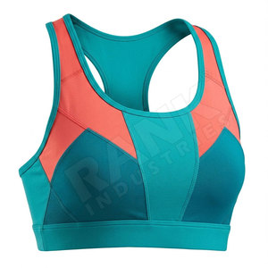 Soutien-gorge de sport personnalisé avec logo imprimé, soutien-gorge de sport pour femmes fabriqué au Pakistan, nouveau design, vêtements de sport pour femmes - Product Image 4