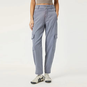 กางเกงวอร์มขายดีสำหรับฤดูหนาว แห้งเร็ว ระบายอากาศได้ดี ผ้าฟลีซ เอวยางยืด คุณภาพสูง สไตล์คาร์โก้ สตรีทแวร์ - Product Image 6