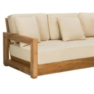 Conjunto de Sofás Seccionales con Estructura de Madera de Teca y Estilo Moderno para Muebles de Hogar - Product Image 6