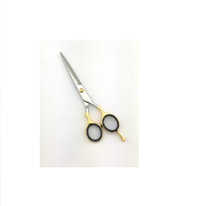 Tijeras de Peluquería Profesionales Hechas a Mano con Marca Privada, Acero Inoxidable, Mangos de Cerámica, Plegables, Mango Largo, Alta Calidad - Product Image 5