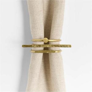 Vintage Gold Leaf Napkin Ring Metal Table Decor <b>Serviette</b> Napkin Tissue Holder for Wedding Banquet Occasion Dining Decor Use - Product Image 6