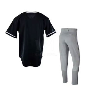 Cheap Price Sports Team Wear Baseball Uniform Customized Logo <b>Design</b> Hot Sale Baseball Uniform In OEM <b>Service</b> - Product Image 2