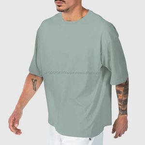 Camiseta de Alta Calidad de Marca, 100% Algodón de Punto Grueso para Hombre, Sostenible y Transpirable, Informal de Manga Corta - Product Image 4
