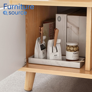 Mesa de café MDF contemporánea Acabado de madera suave para cafetería moderna Características de uso Almacenamiento Hecho Fabricante calificado de Vietnam - Product Image 2