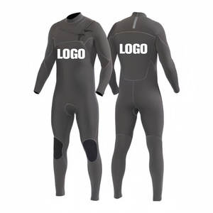 Traje de Neopreno de Cuerpo Entero para Hombre de 2.0mm, Alta Calidad, con Cierre Frontal, Antibacteriano y Transpirable, Ideal para Buceo y Surf - Product Image 4