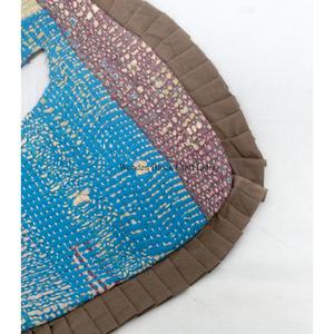 Handmade Vintage Lady messenger Hand Bag Suzani Embroidery Handmade Kantha Fabric Cotton Lining Exhibition Use - Product Image 5